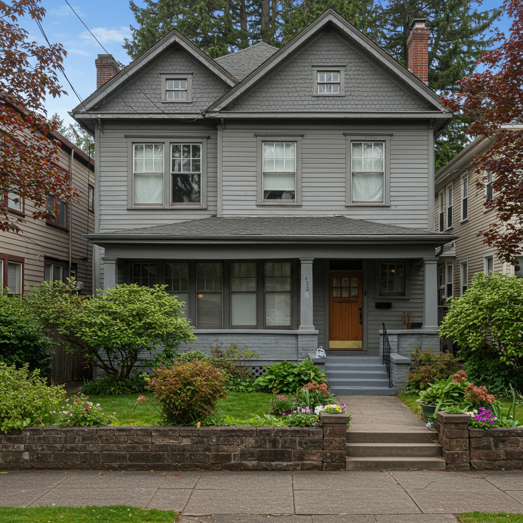 SE Portland four-square